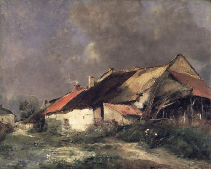 Antoine Vollon After the Storm France oil painting art